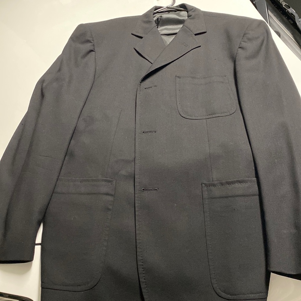 Black sport coat